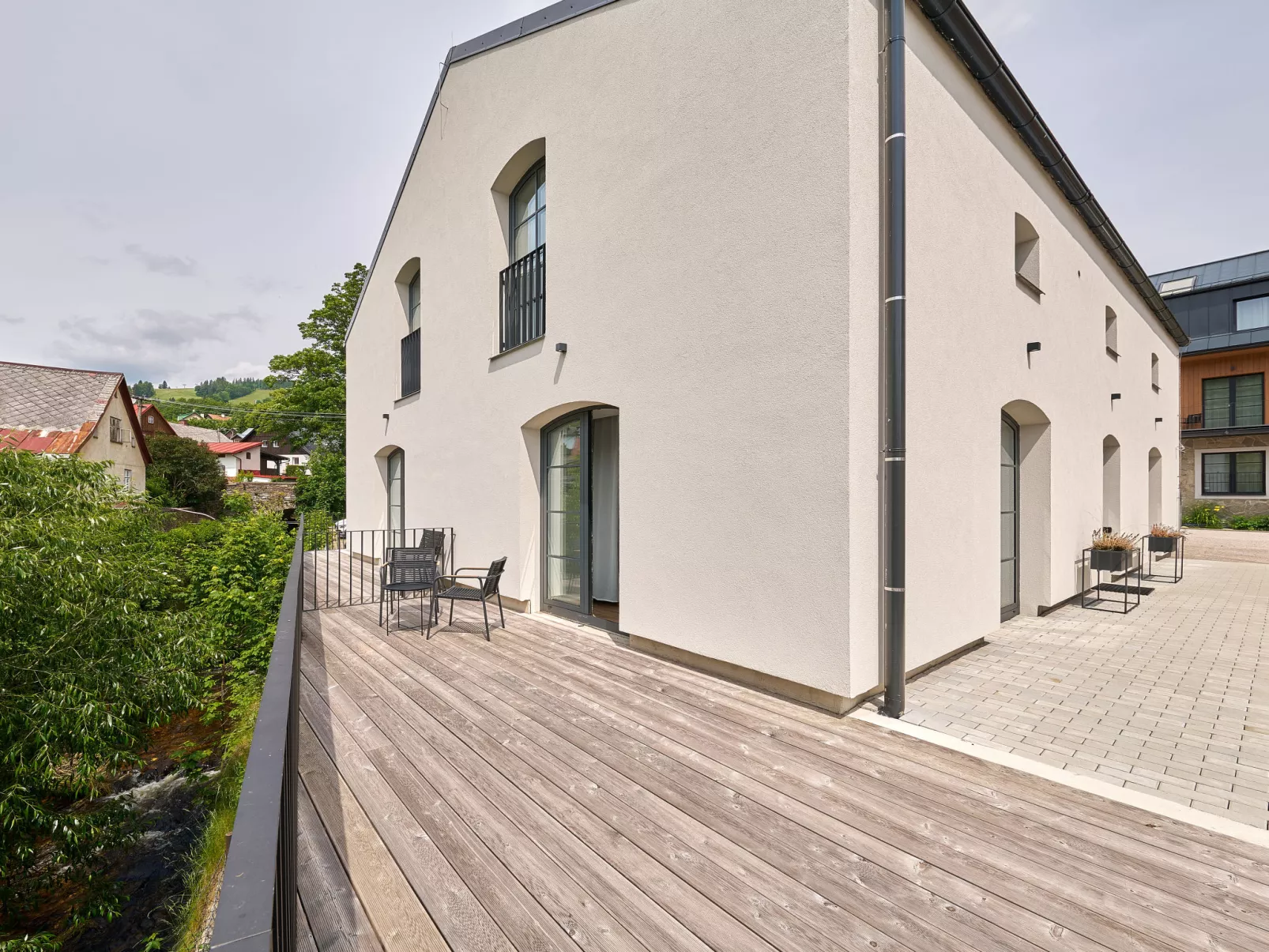 Luxury Mountain Home with large terrace-Dehors