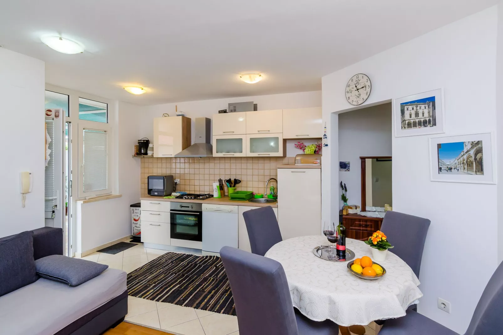 Apartments Captain - Superior One Bedroom Apartment with Terrace (4 Adults)-Esszimmer