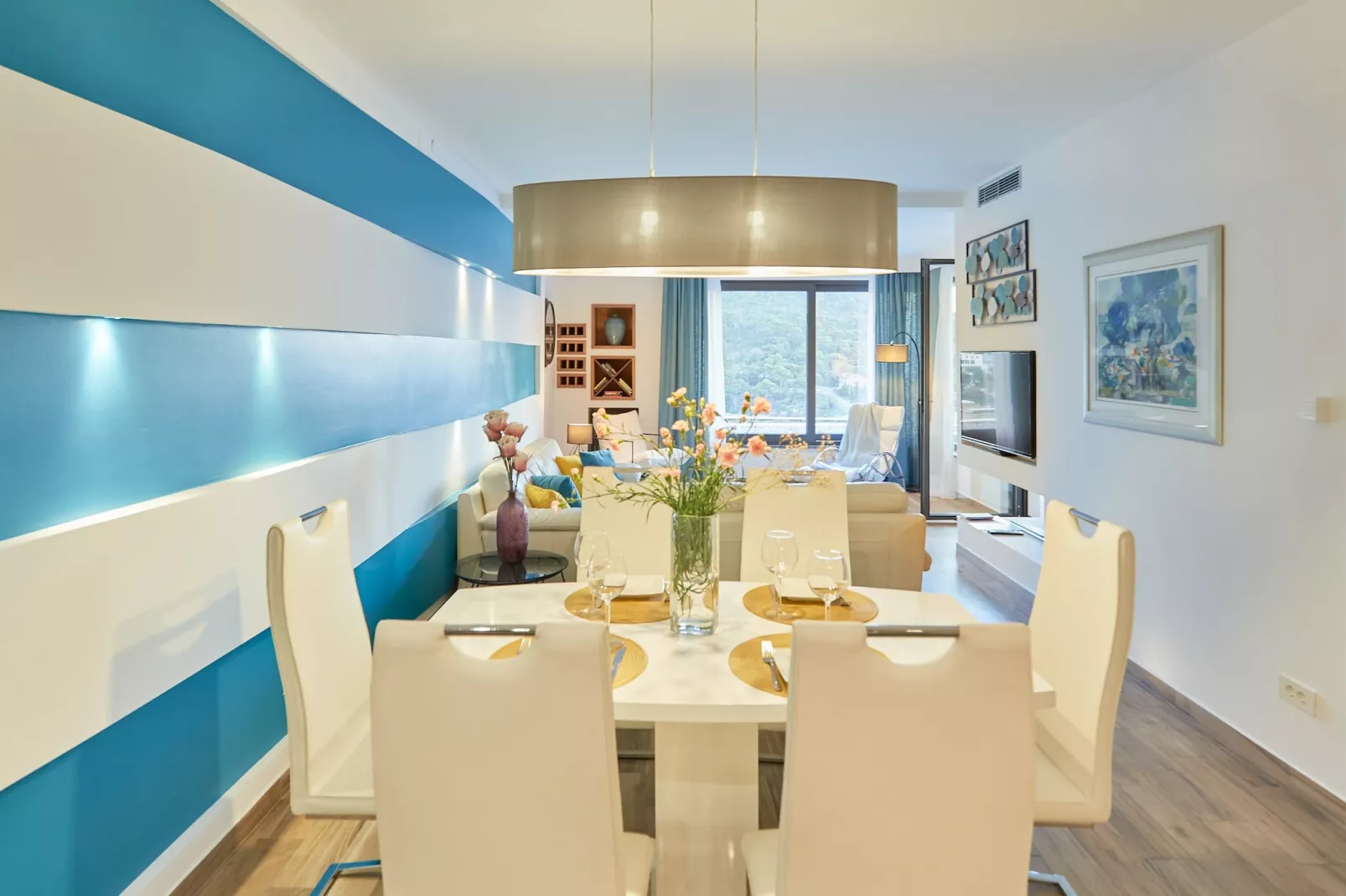 Dubrovnik Deluxe Blue Bayou - Luxury Two Bedroom Apartment with Sea view (Ex. Deluxe Lily)-Dining room