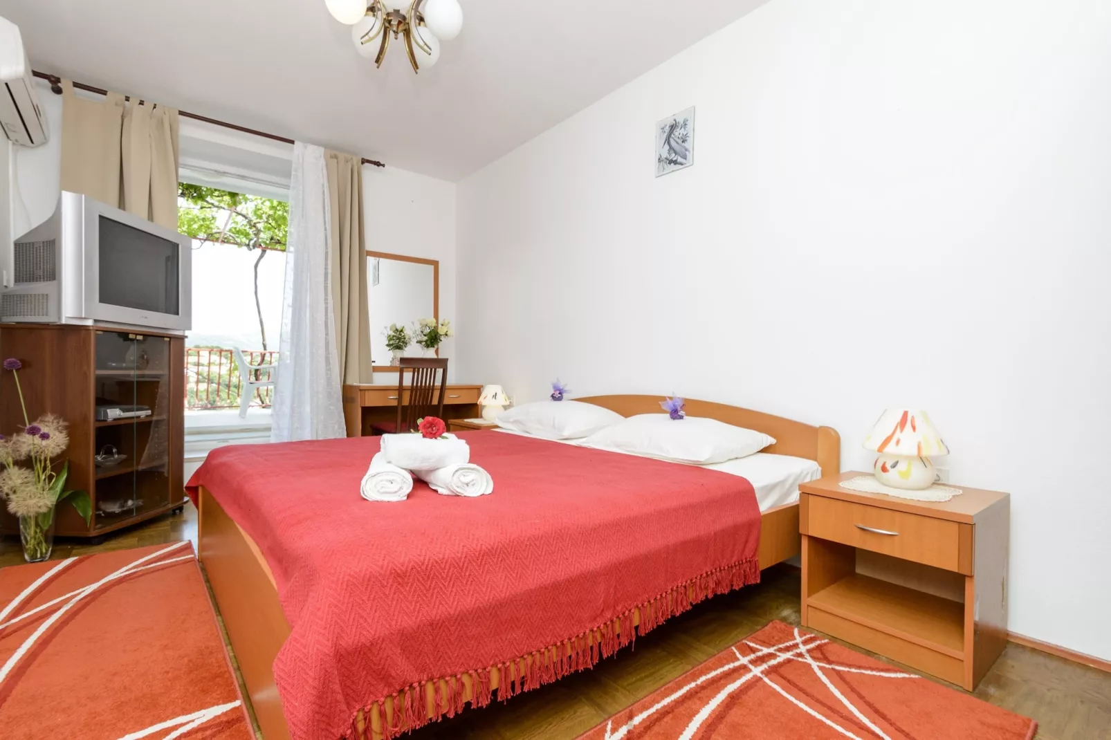 Oreb Dream Apartments - Three Bedroom Apartment with Terrace and Sea View (Apartment 6)-Bedroom