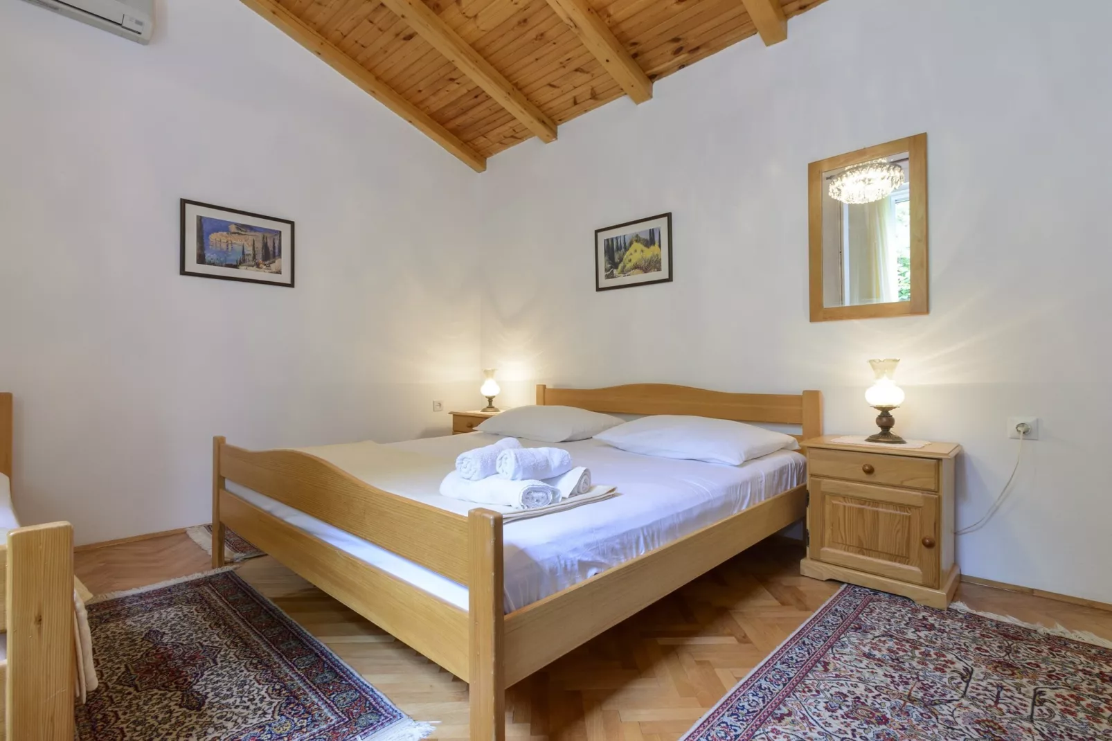 Oreb Dream Apartments - One Bedroom Apartment with Terrace and Garden View (Apartment 3)-Bedroom