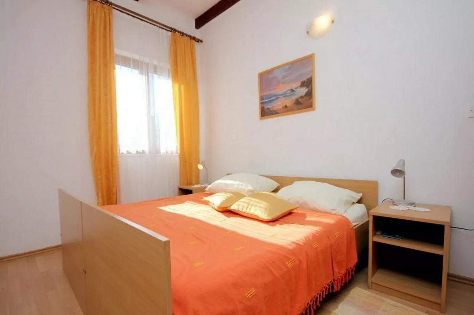 Villa Ro - Ela - One Bedroom Apartment with Balcony and Sea View - A1-Bedroom