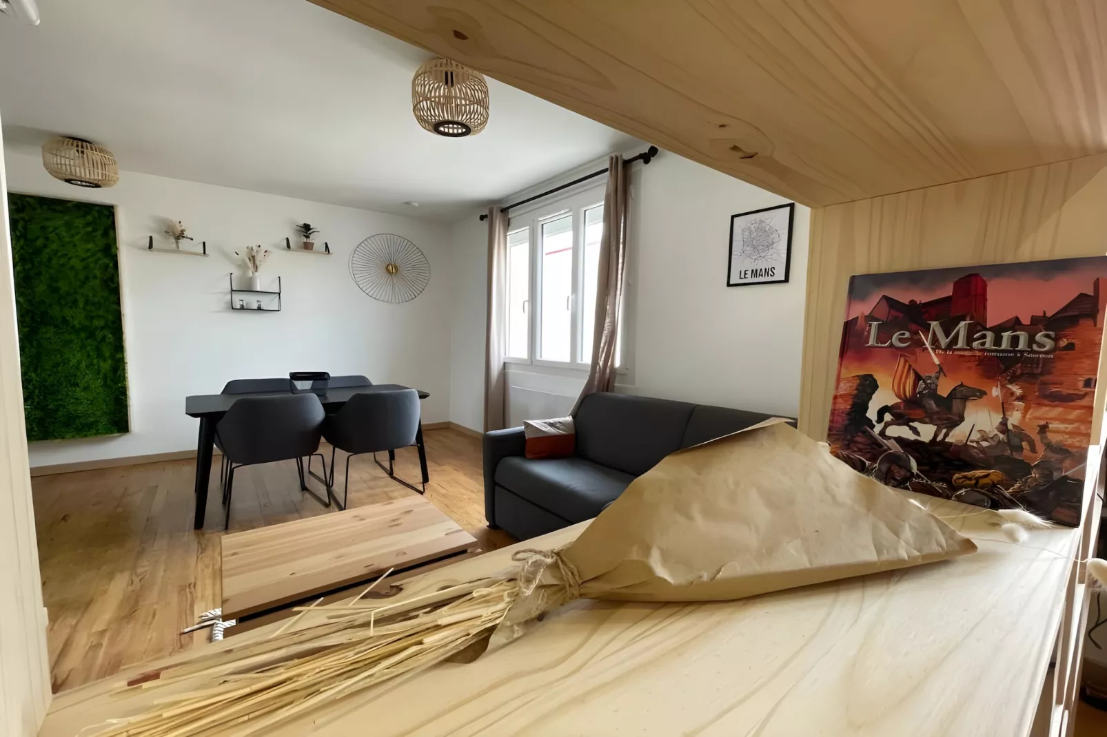 L'Enchantement - Cinéma - Luxe - 4p -​Rêve au Mans-Living room