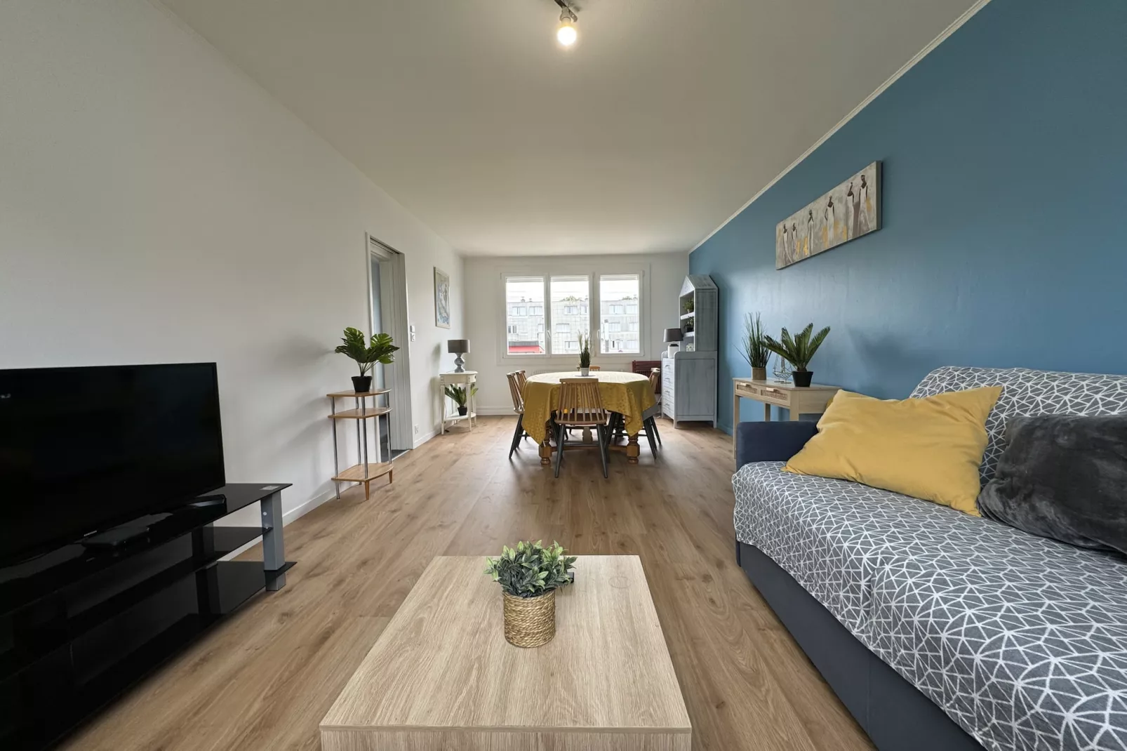 Le Mirage - Parking - Tramway - 8p - Rêve au Mans-Living room