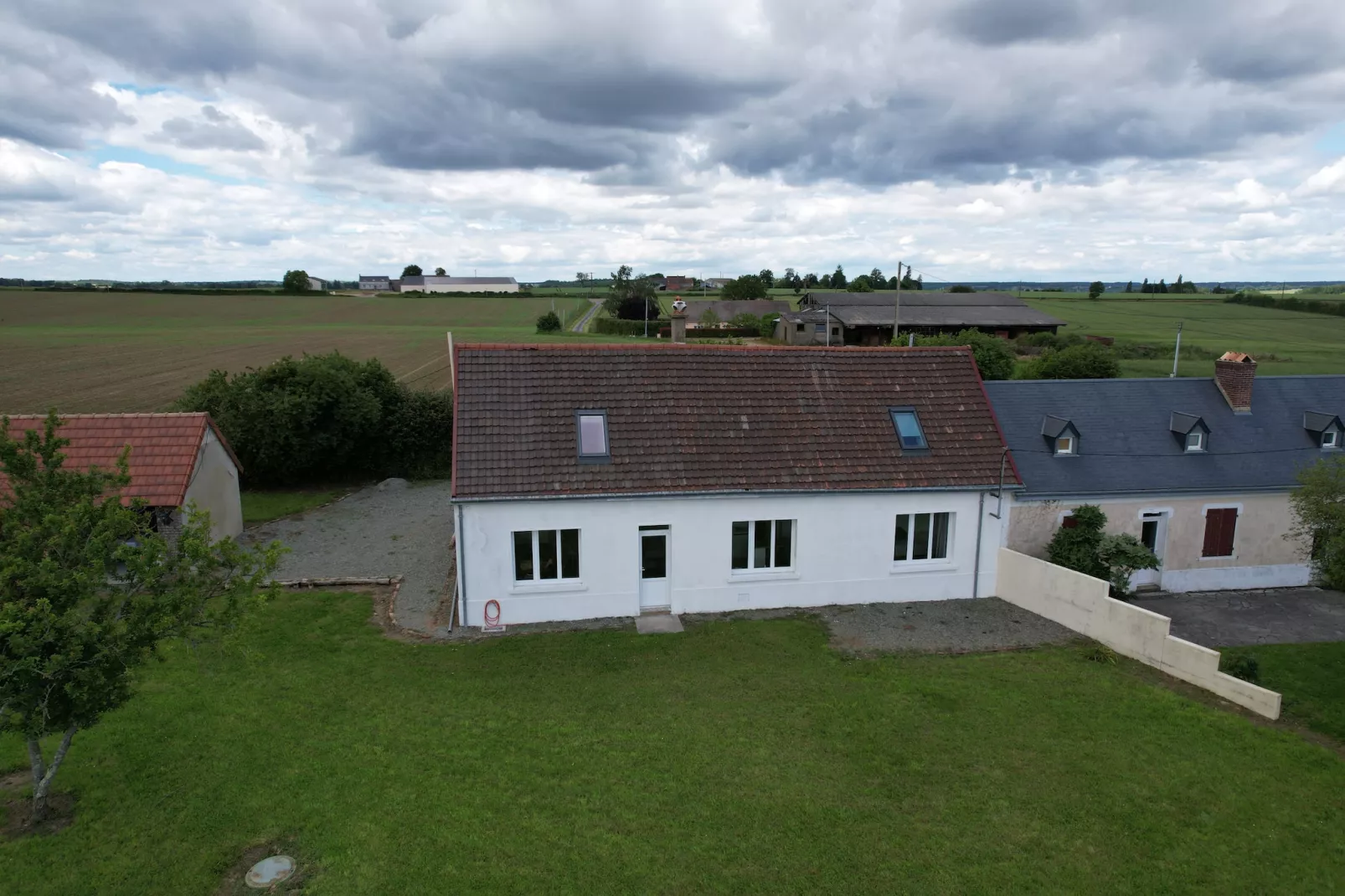 La Paquerie -  Gîte - Campagne - 12 pers - Rêve au-Extérieur été