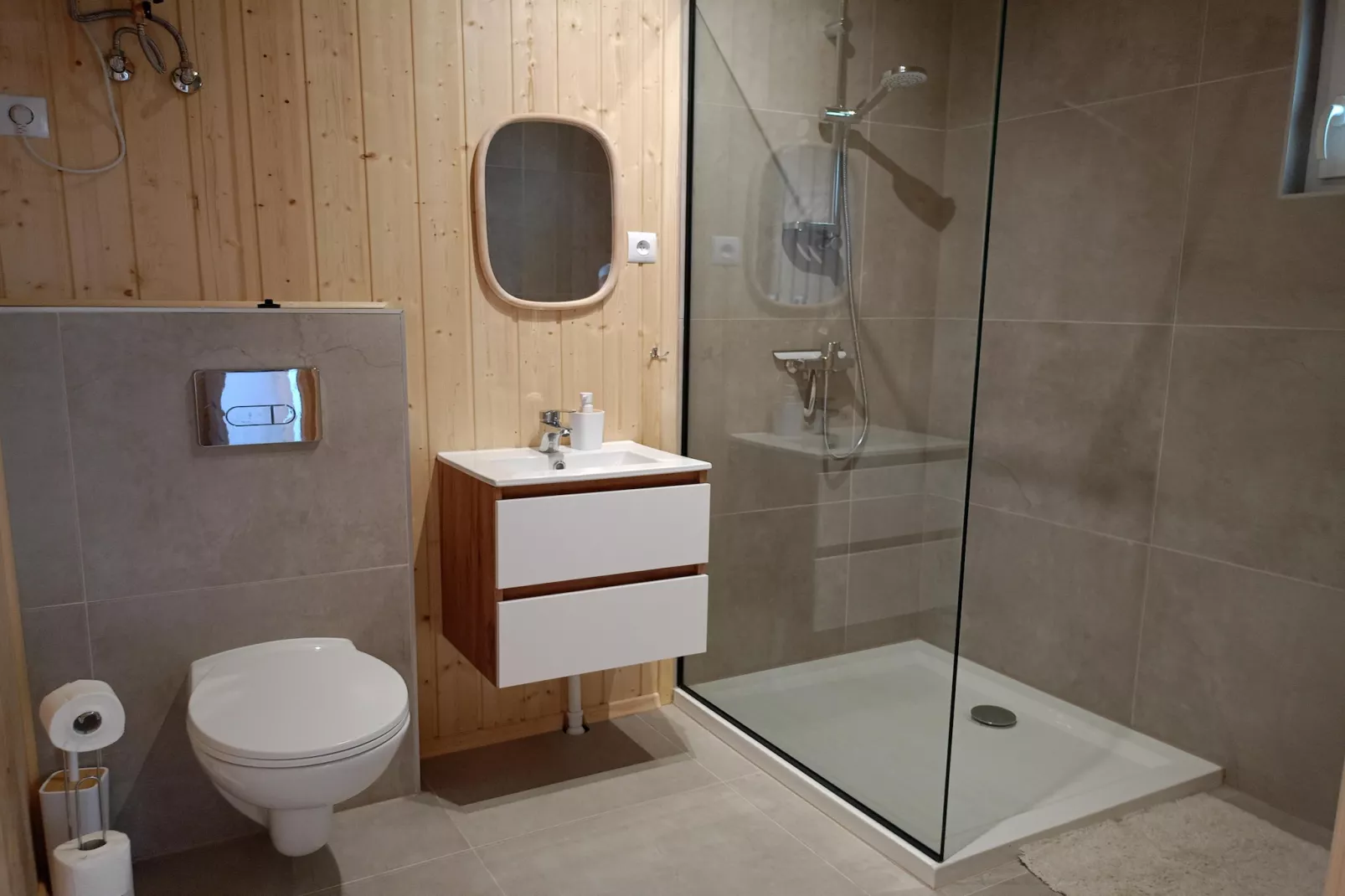 Bliźniacze domki parterowe Jarosławiec-Bathroom