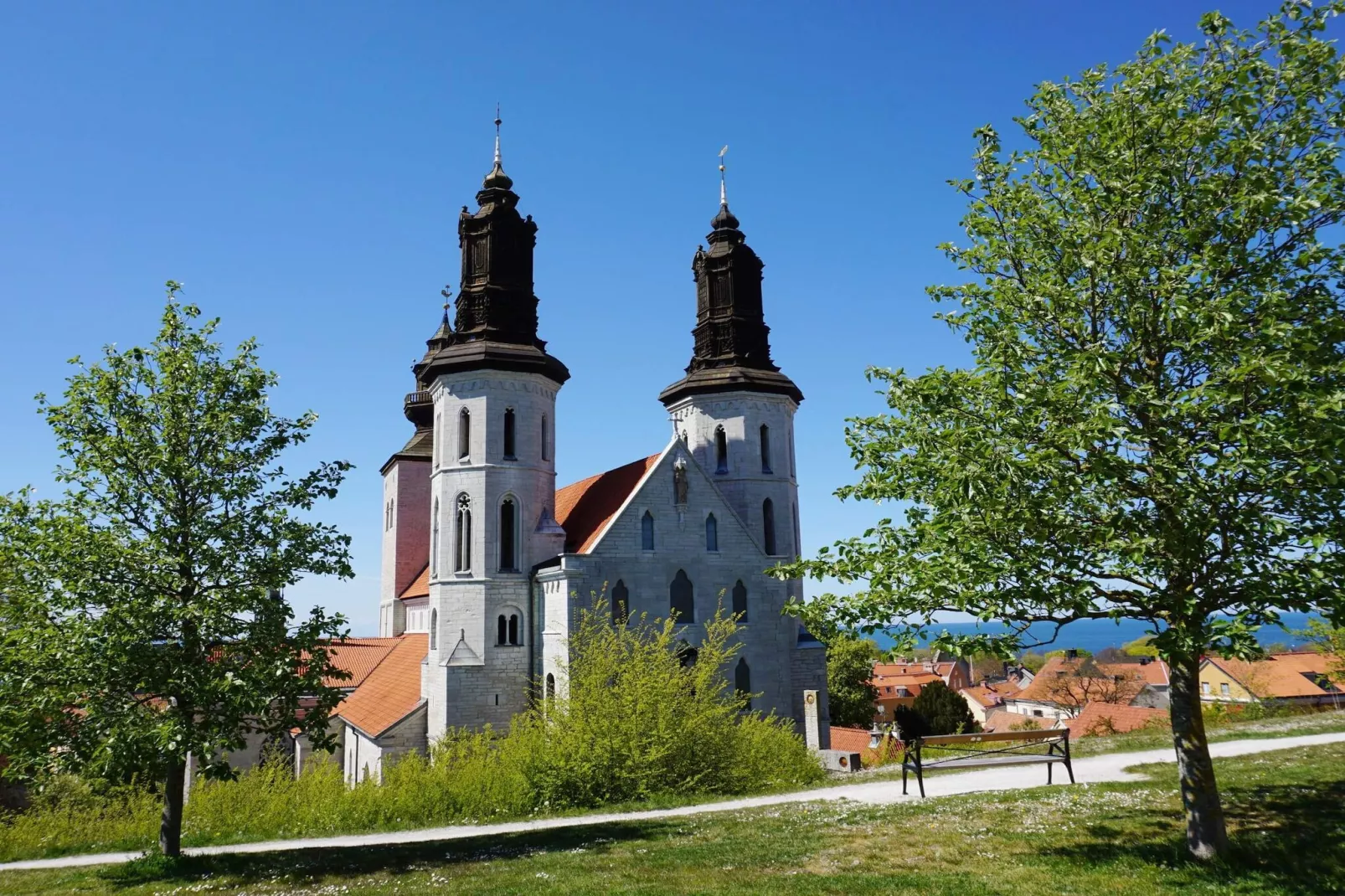 4 Sterne Ferienhaus in VISBY-Im Freien