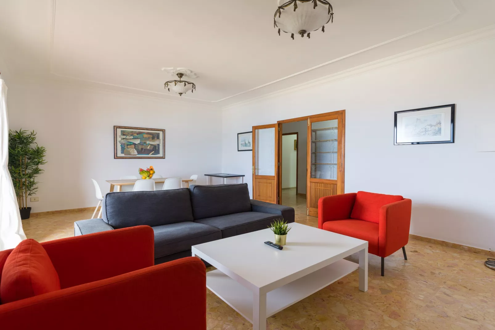 Huge Balcony over Las Canteras By CanariasGetaway-Living room