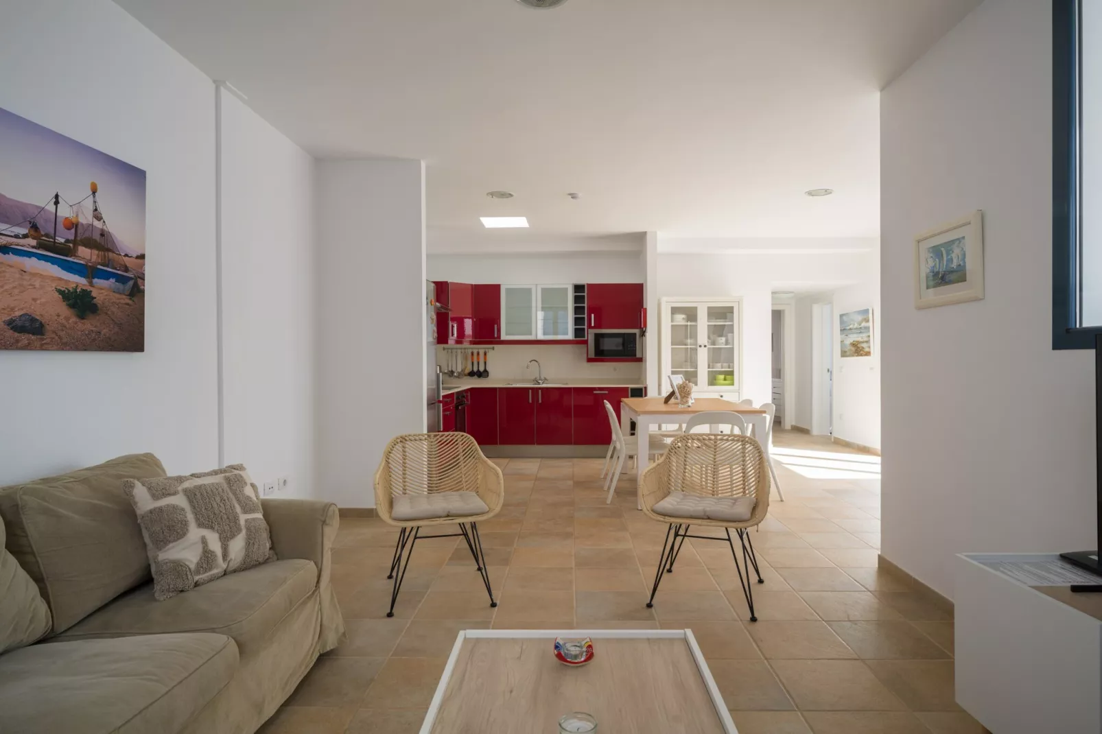 La Casa de La Graciosa-Living room