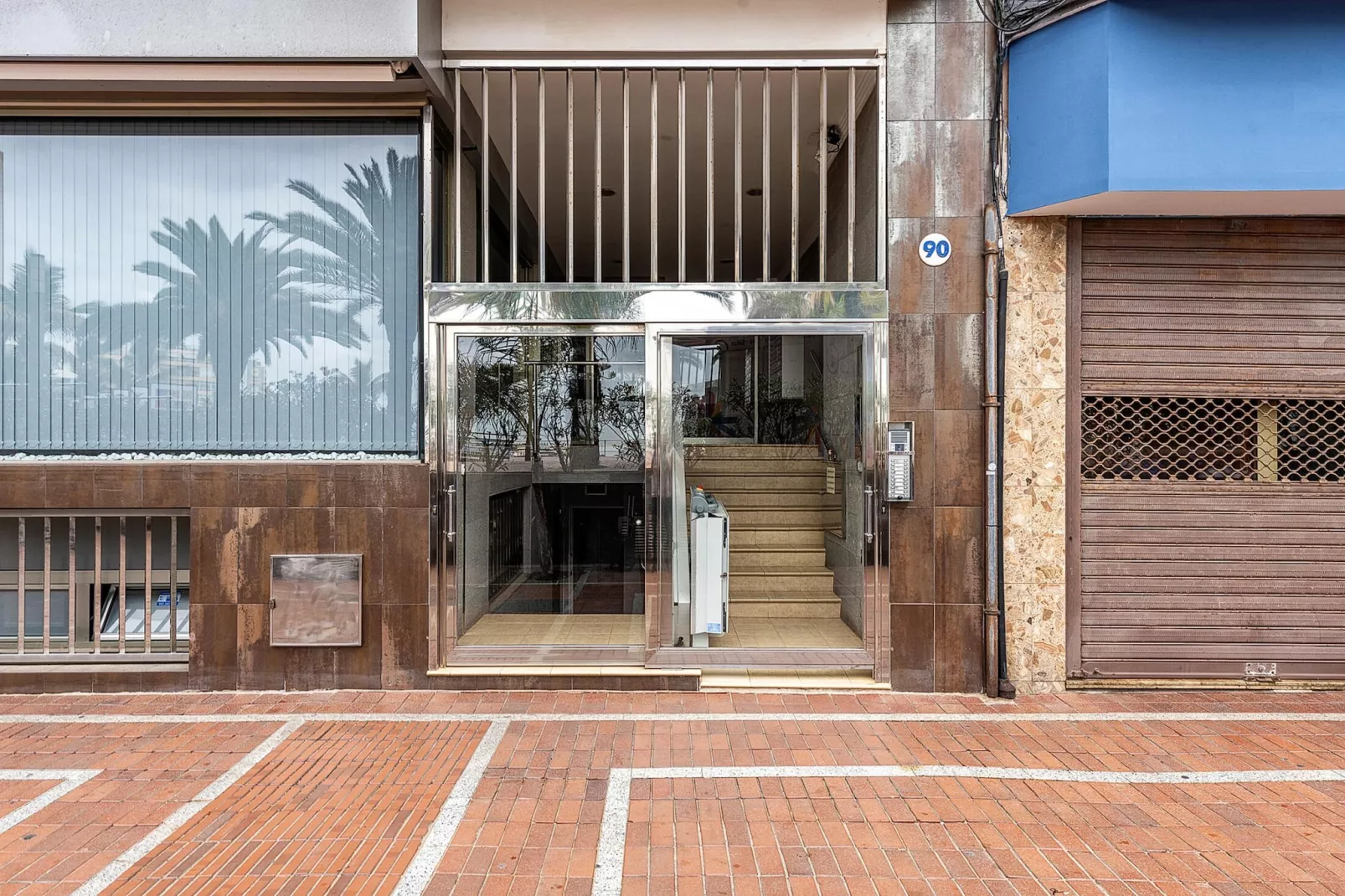 Great balcony over blue sea By CanariasGetaway-Hall & reception
