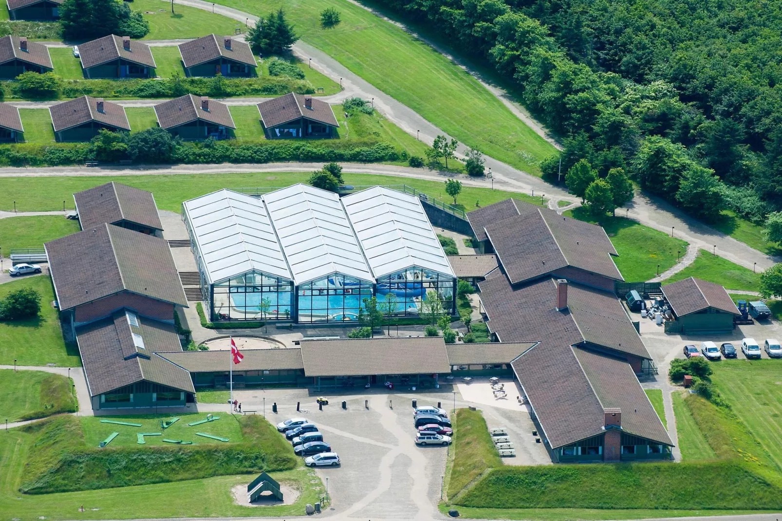 6 Personen Ferienhaus auf einem Ferienpark Hanstholm-Im Freien