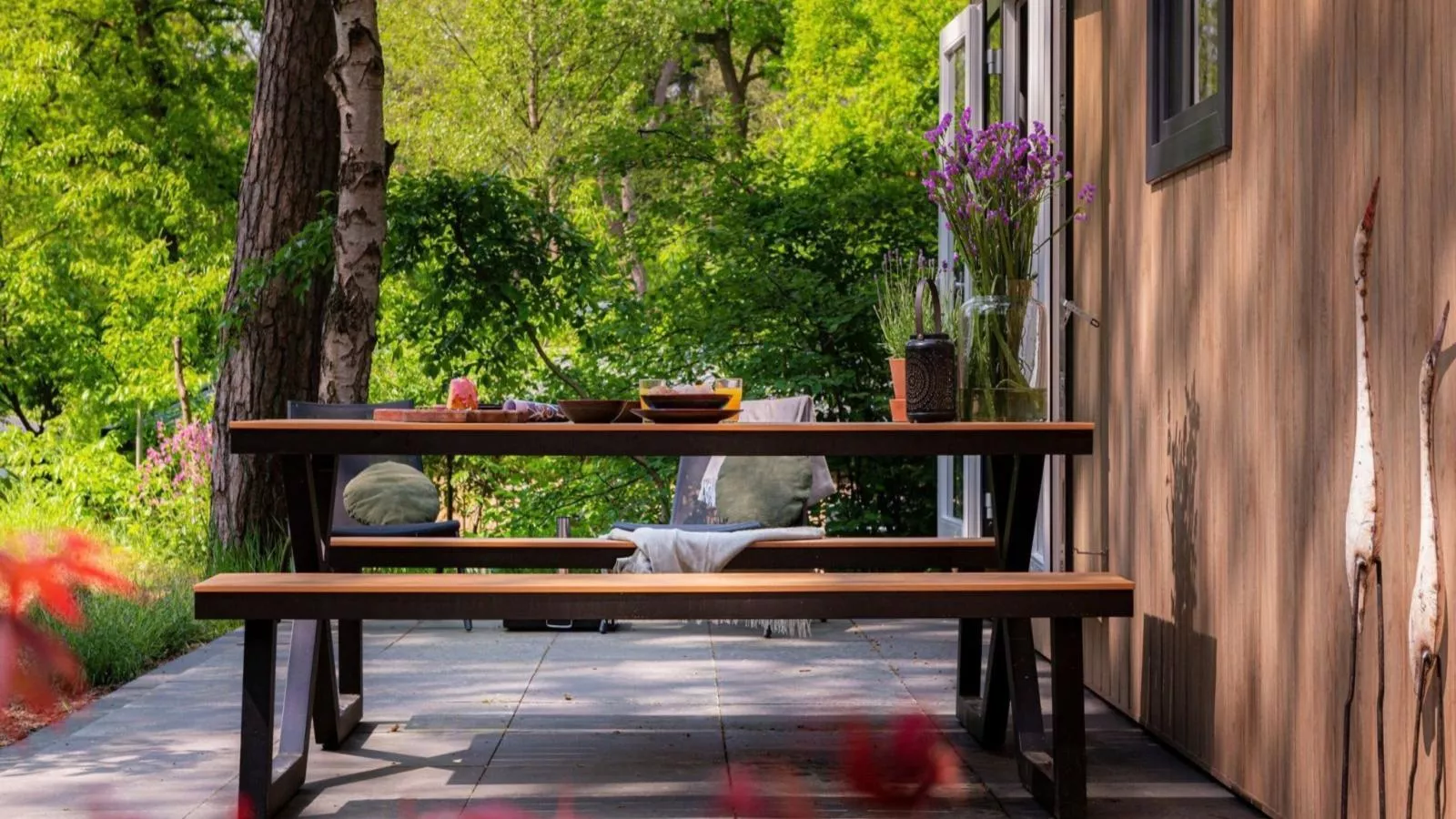 Steltloper-Terrasse / balcon