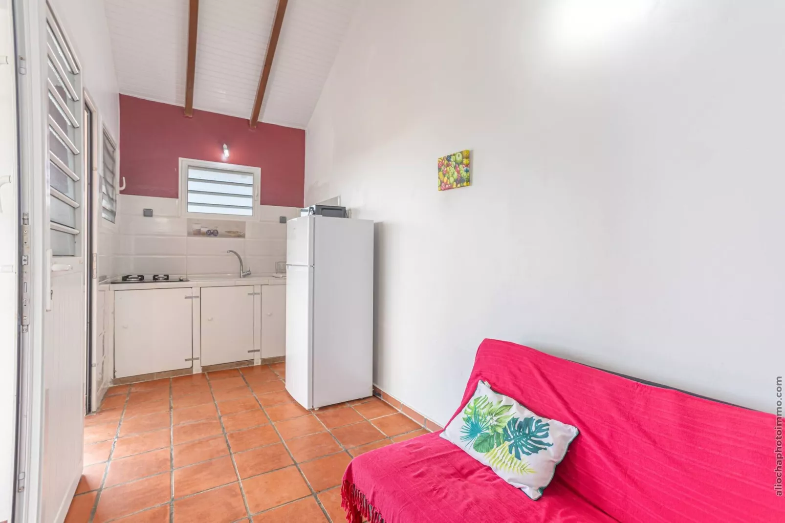 2 Bungalows avec Piscine - Wohnzimmer