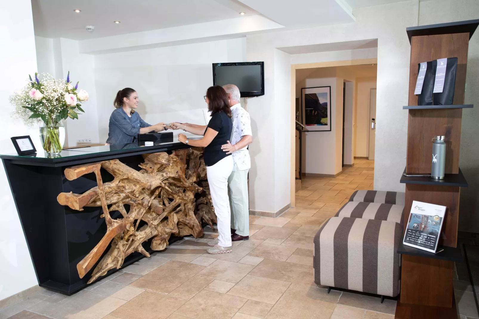 Penthouse Macun-Empfangshalle