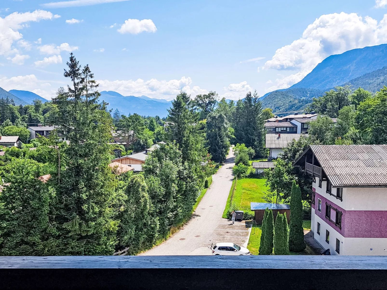 Wohnung 414 Bergblick-Draußen