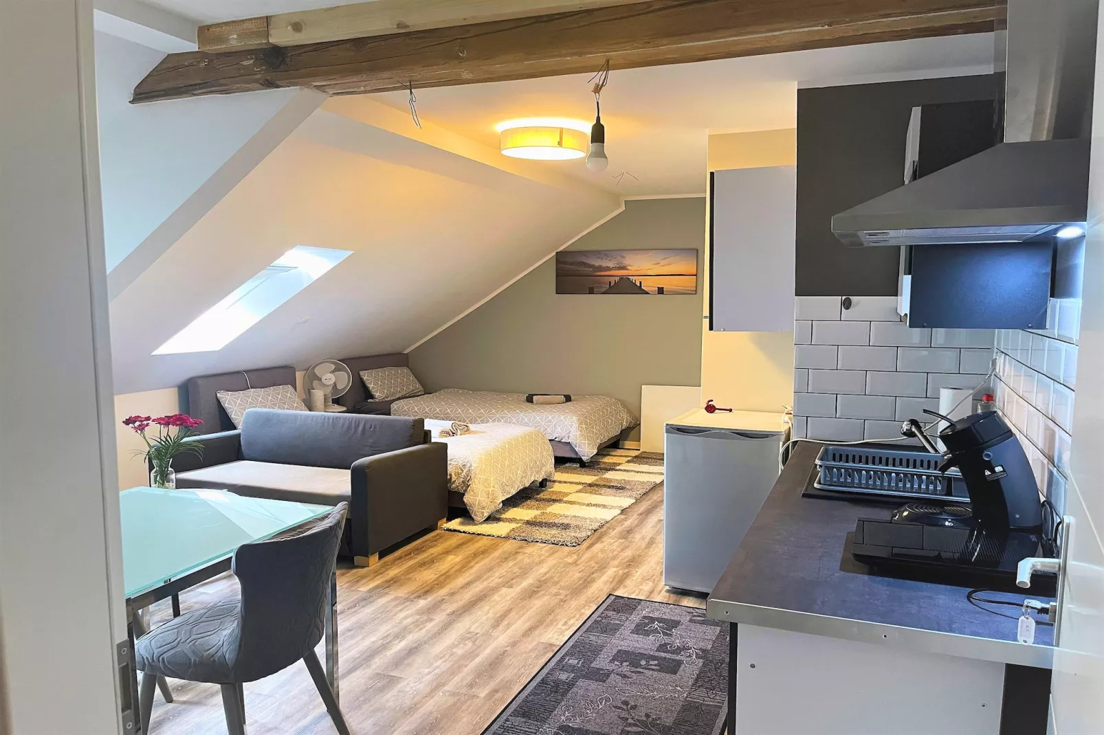 PH5 Pellinger-Hof Studio Apartment-Living room