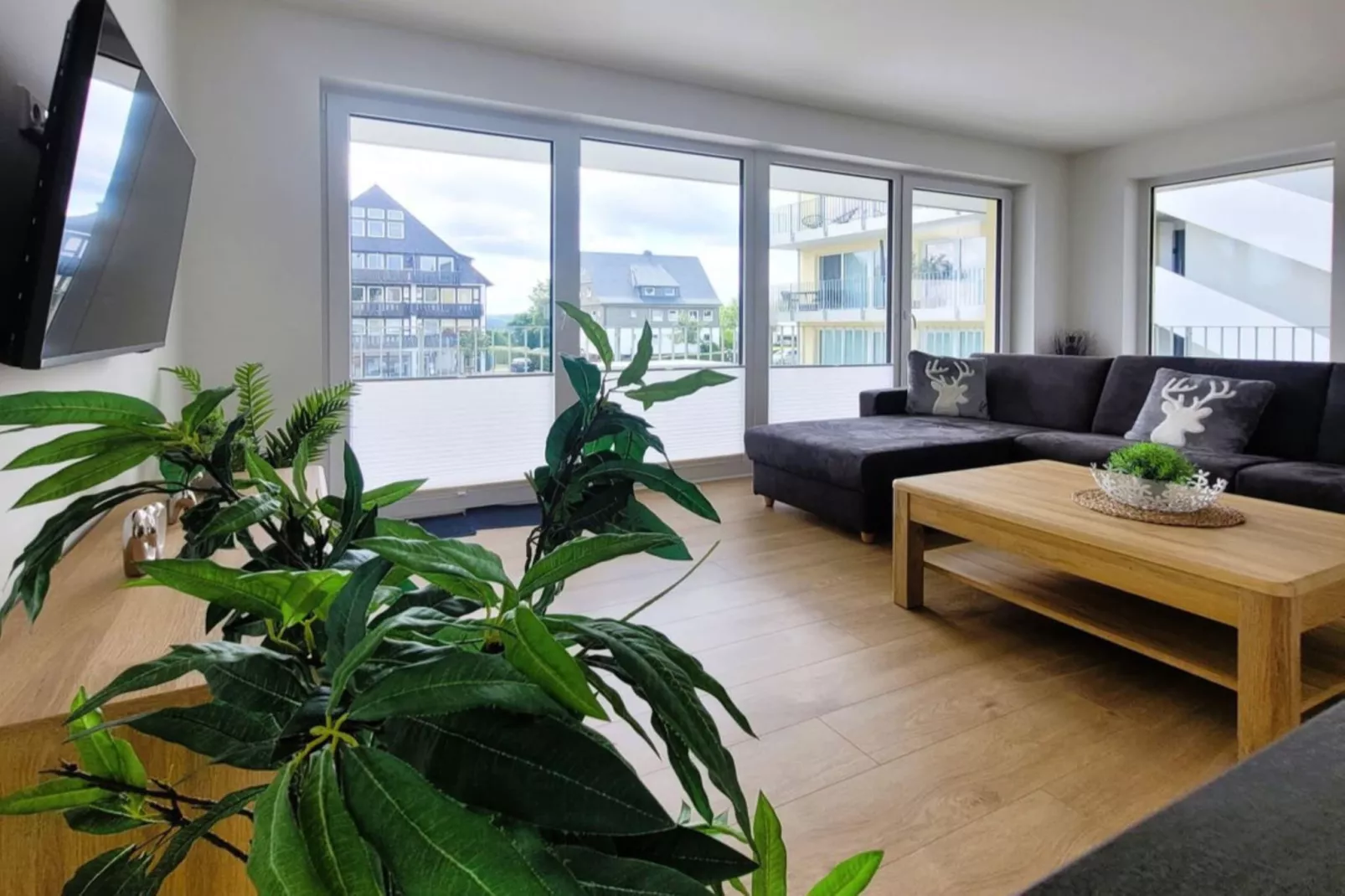 2 SZ Deluxe 6 P - Winterberg Appartement 21126-Salon