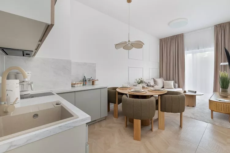 Apartament Powstańców WLKP 16E-25 Pobierowo-Living room