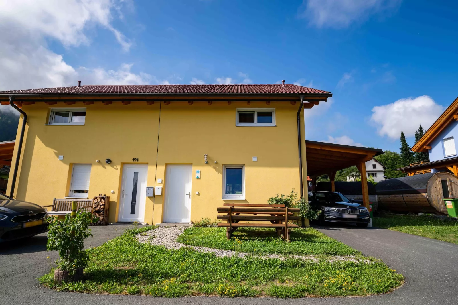Ferienhaus Seltschach-Extérieur été