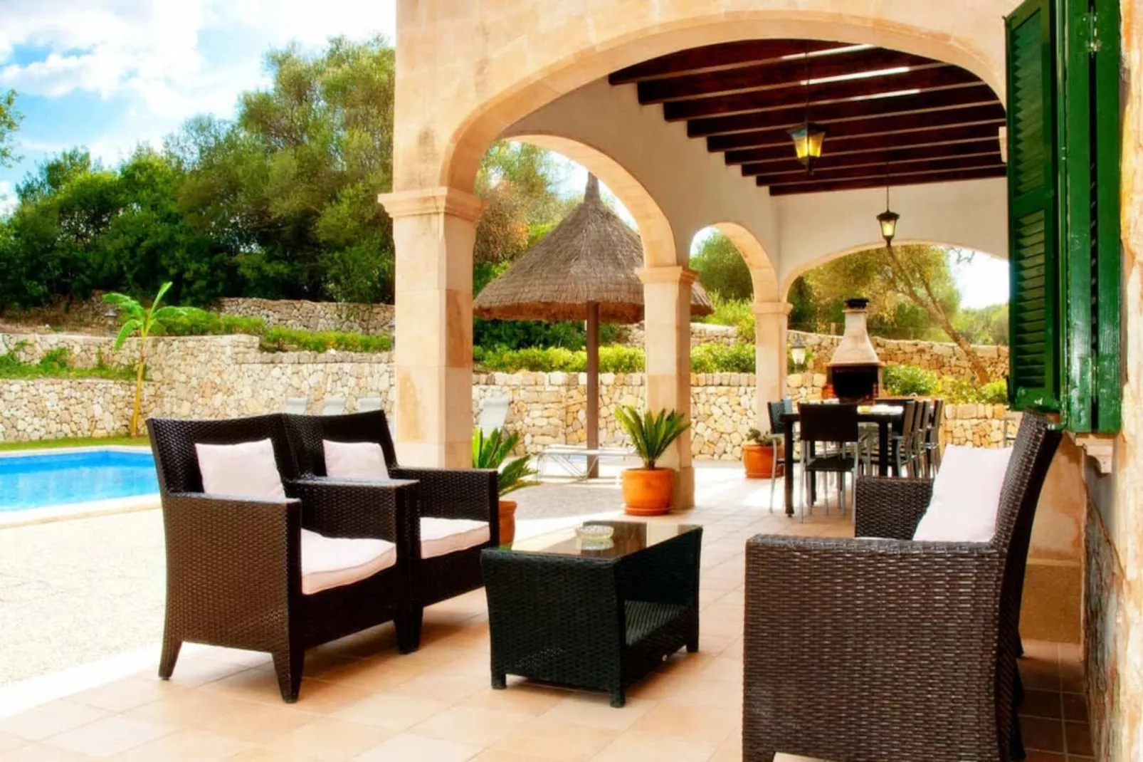 Villa Sa Sinia in Pe-Terrasse/Balkon