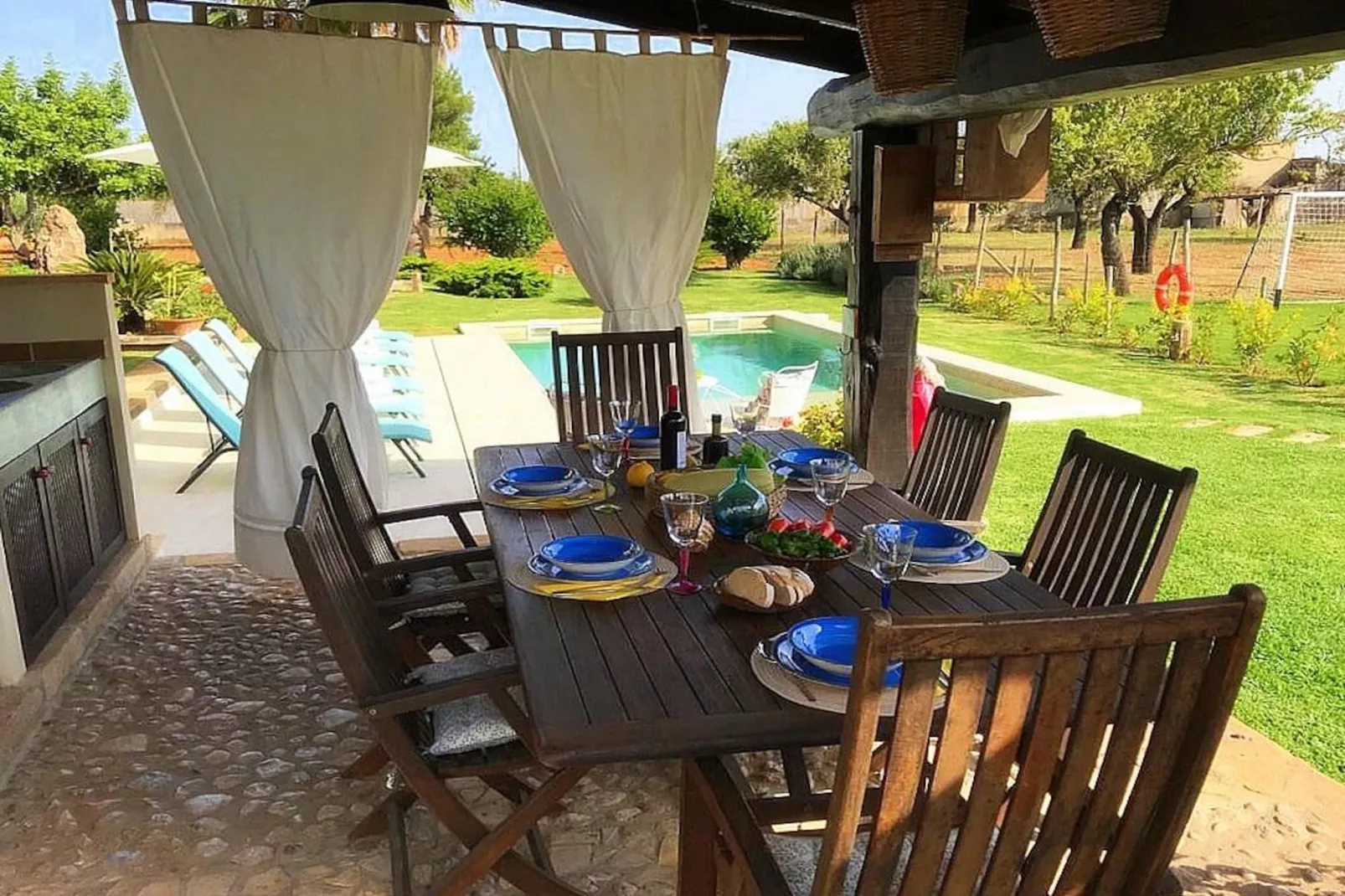 Villa Sa Tanca in 31-Terrasse / balcon