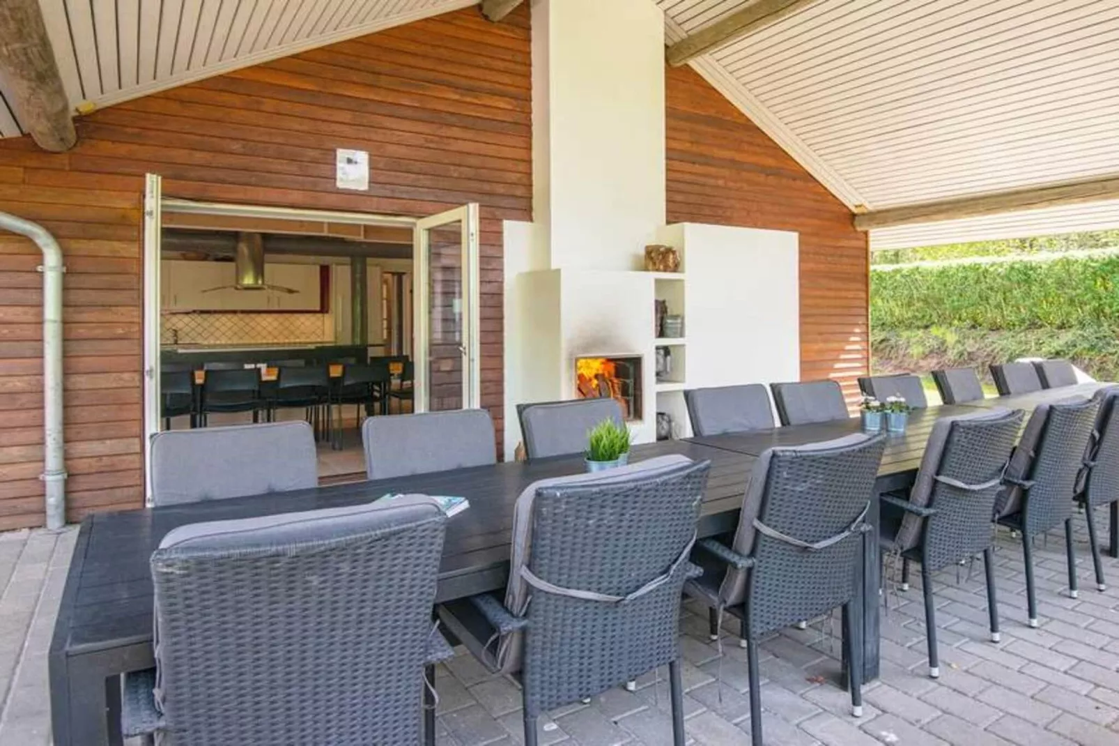 5 star holiday home in Fårvang-Outdoor