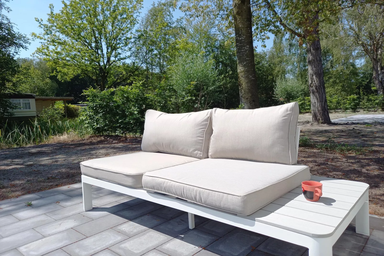 Chaletwoning 1-Garten Sommer