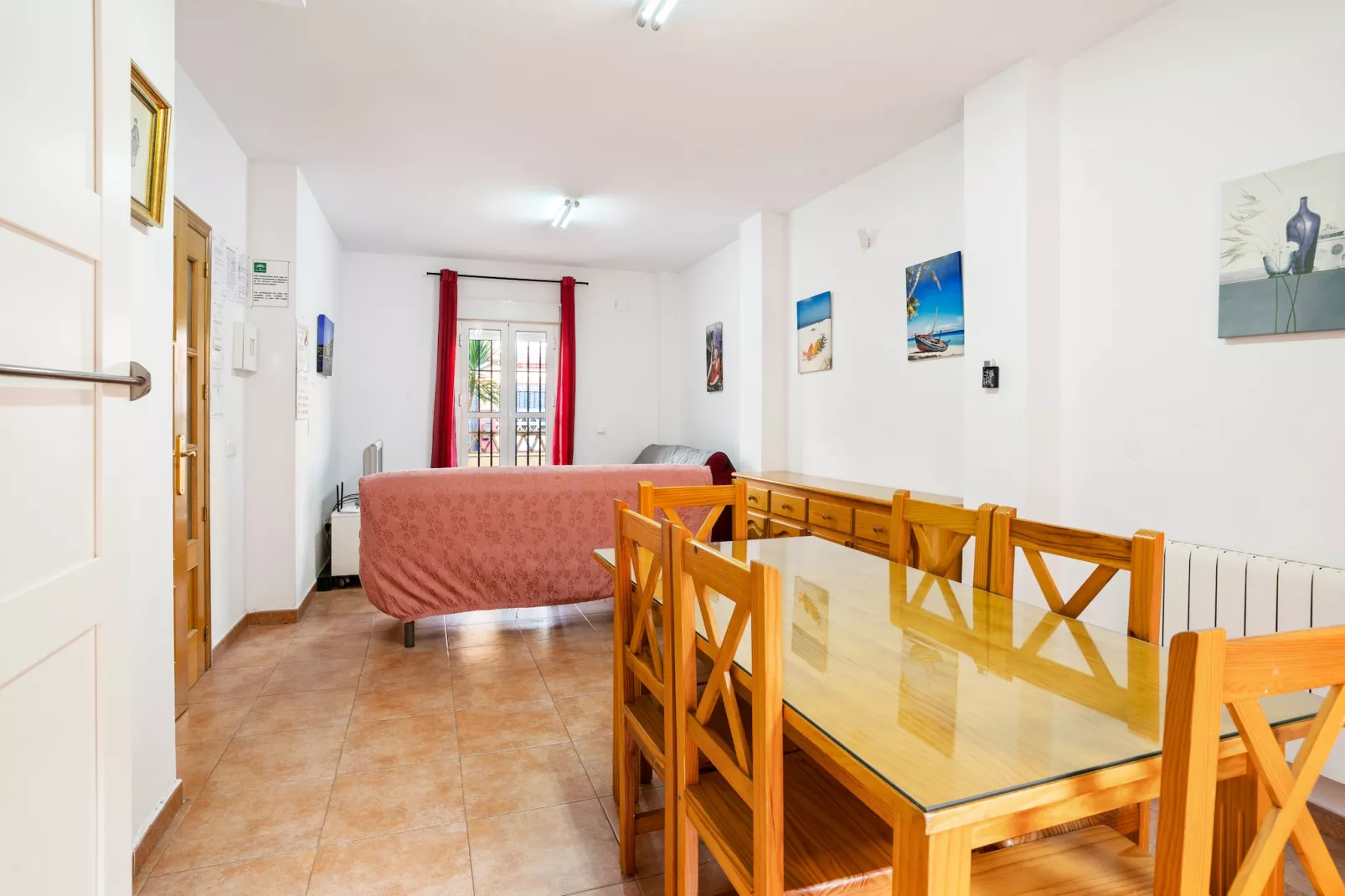 Casa de playa La Antilla-Salle à manger
