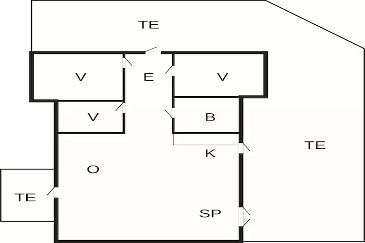 Luxury Retreat in Loddenhoj-By Traum-Floor plan