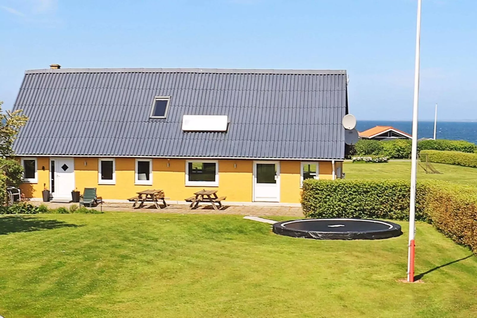 10 person holiday home in Vinderup-By Traum-Water view