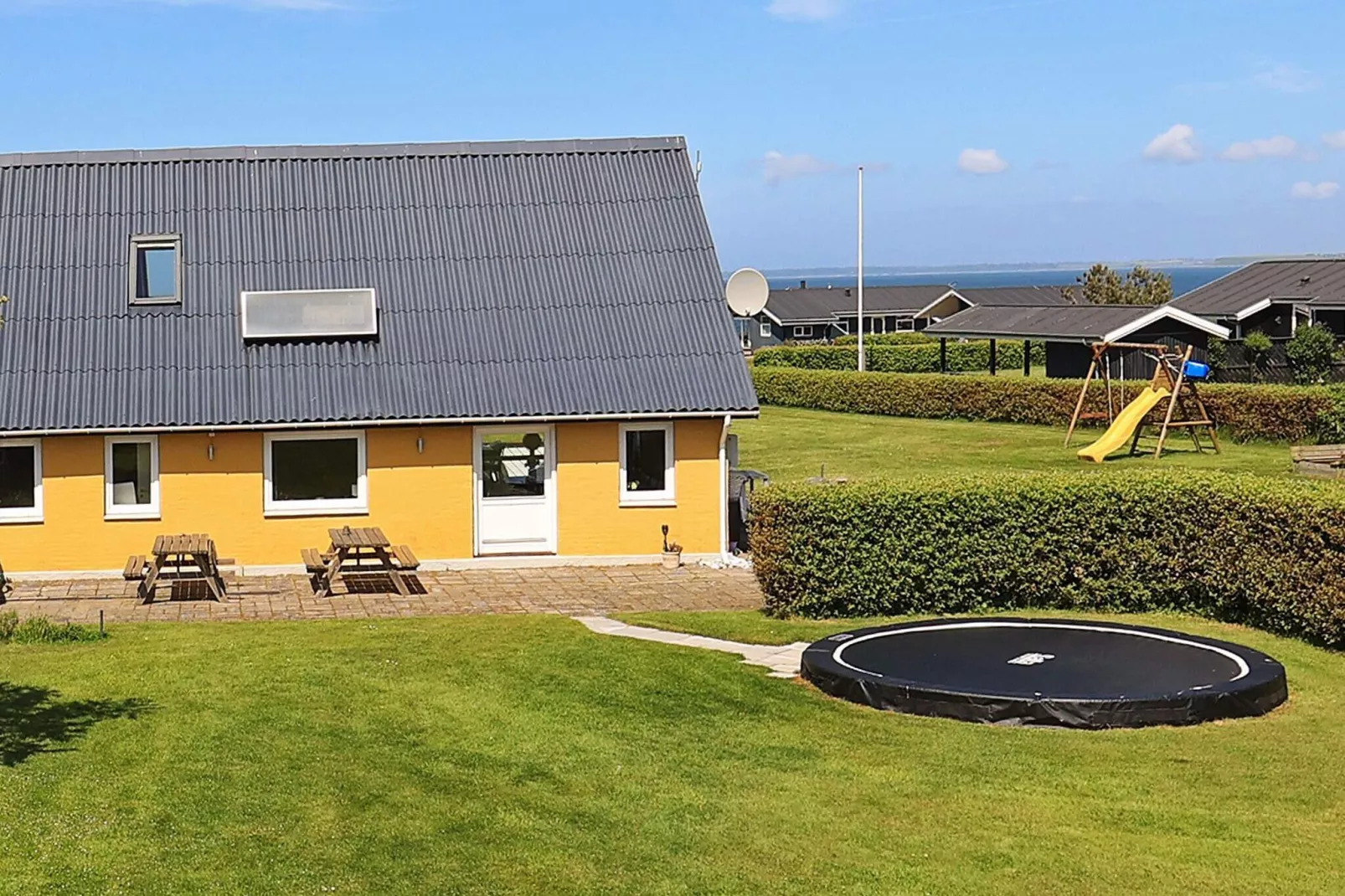 10 person holiday home in Vinderup-By Traum-Water view