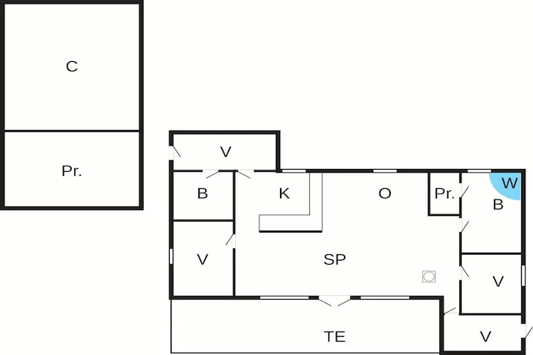 Maison de vacances pour 12 a Hals-By Traum-Plan