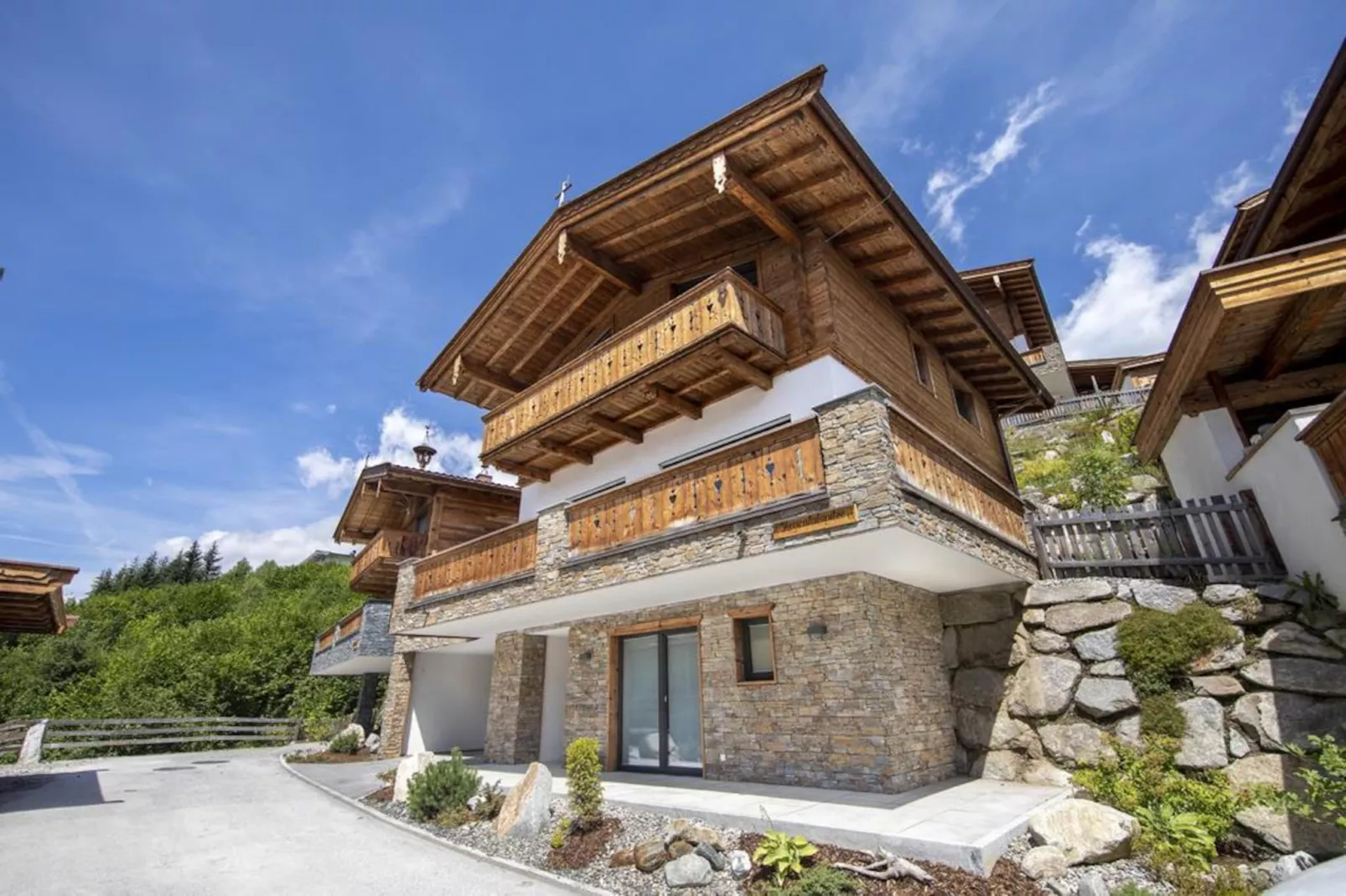 Nationalpark Chalet Arventalspitze-Extérieur été
