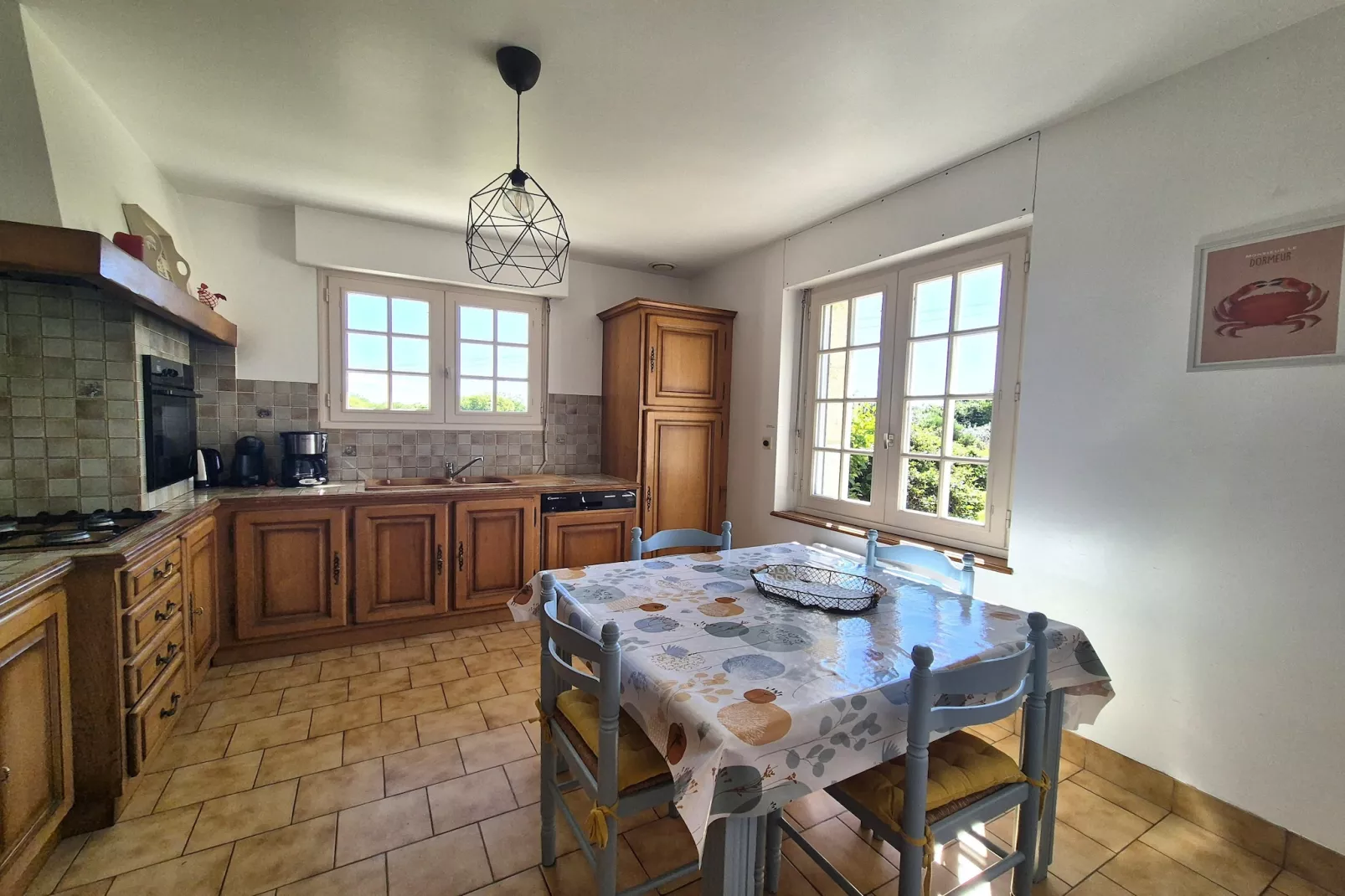 Holiday home Port Blanc-Penvénan-Cuisine
