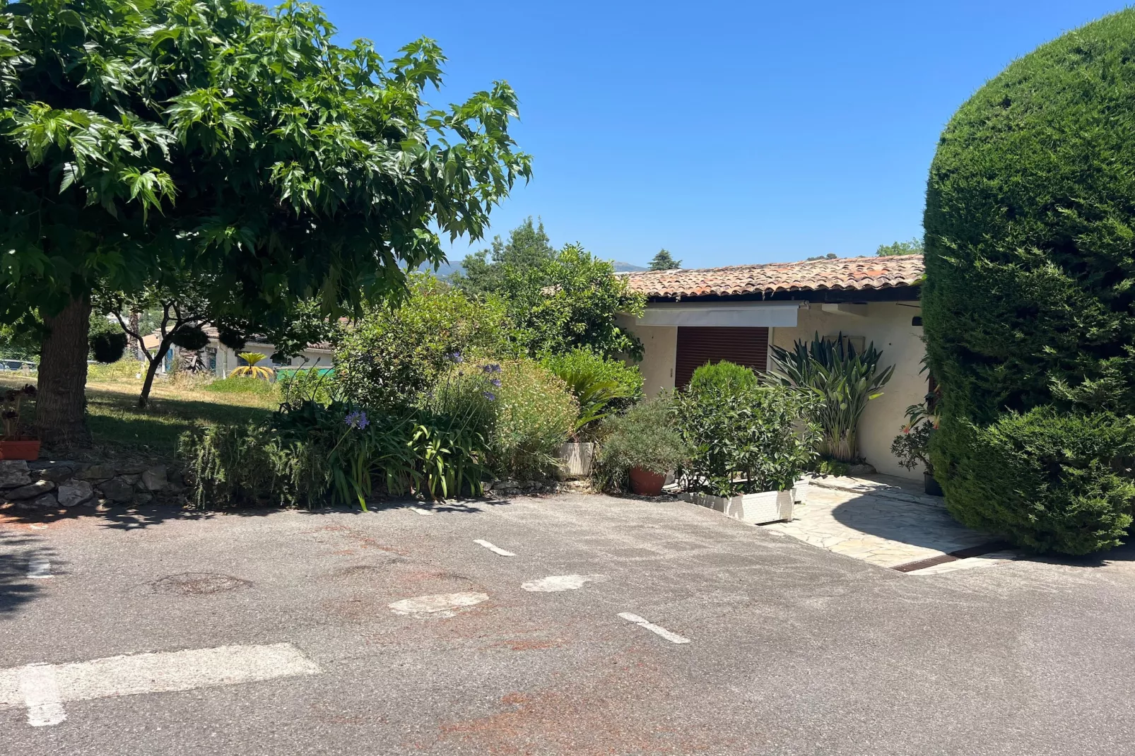 Ferienhaus in Cagnes-sur-Mer Villa Lou Pantail-Exterior in winter