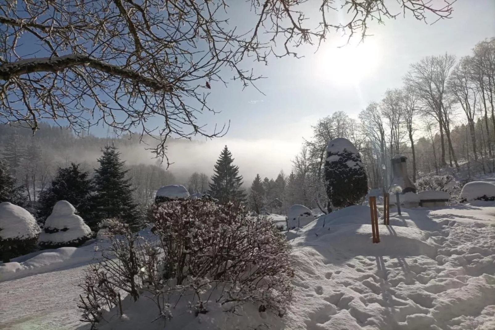 Rokytno-Area within 20km in winter
