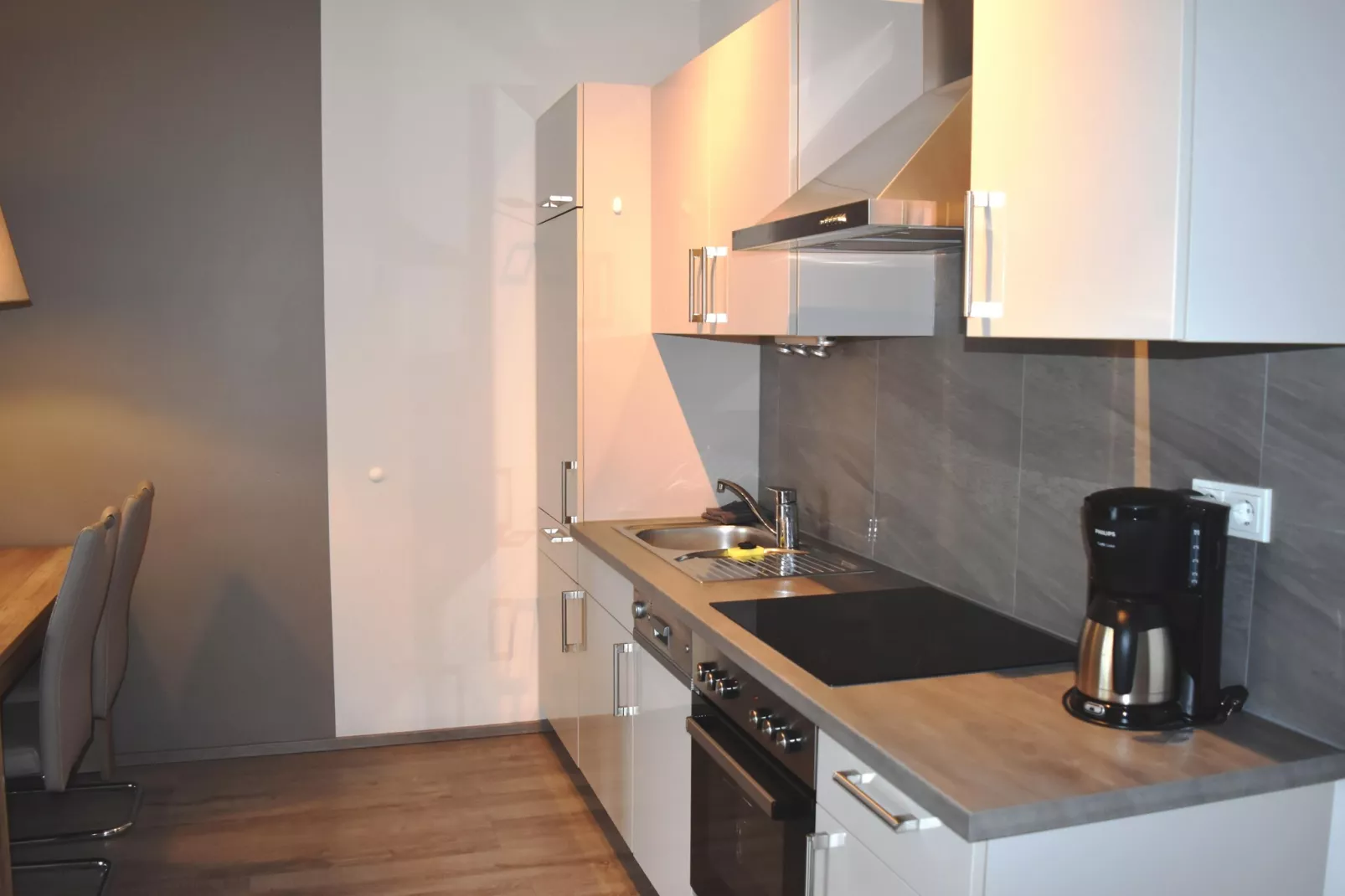 Apartment 60 qm mit Spreeblick-Kitchen