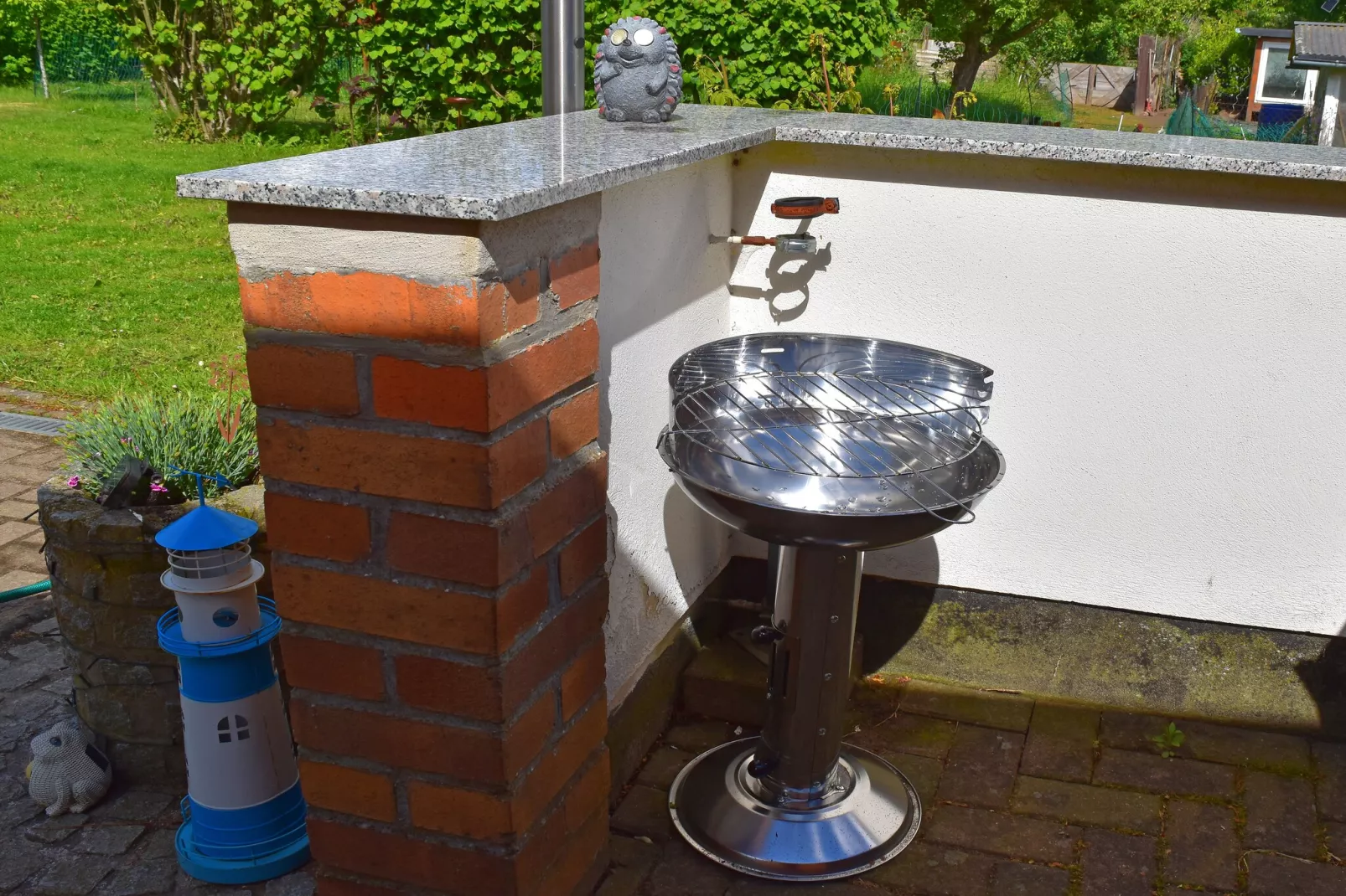 Gartenteich-Terrasse / balcon