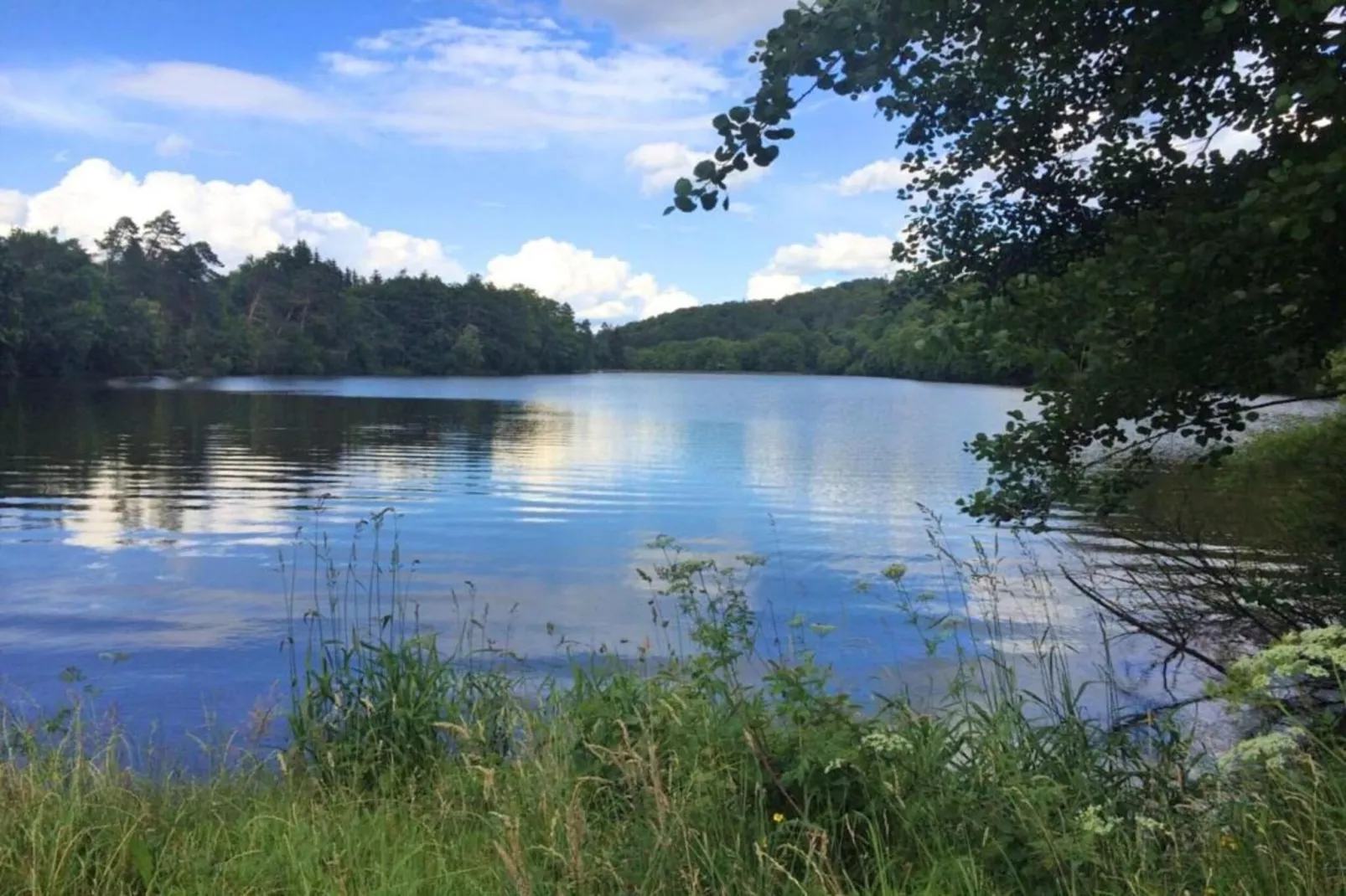 Panoramablick-Gebiete Sommer 5 km