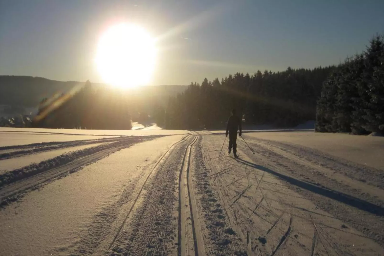 Rittersgrün-Area within 20km in winter
