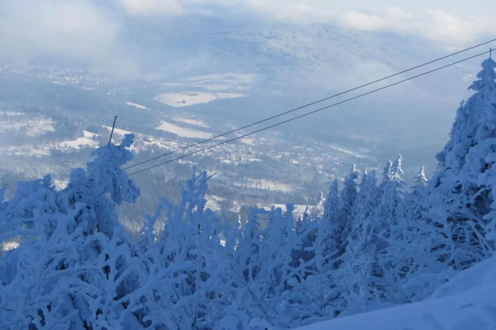 Im Zellertal-Gebiet Winter 20 km