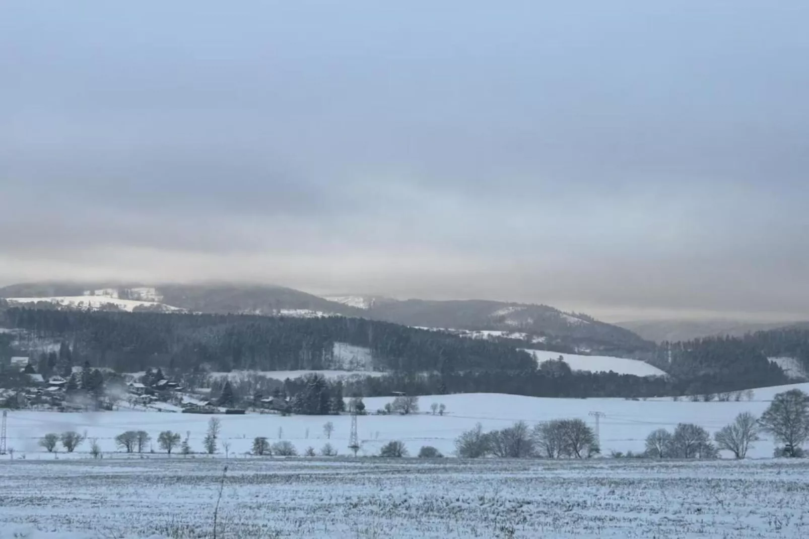 Gehren-Area within 5km in winter