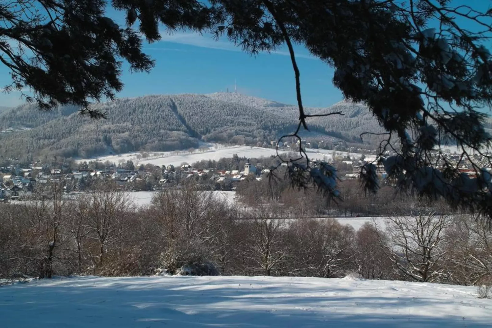 Sonnenschein-Area within 20km in winter
