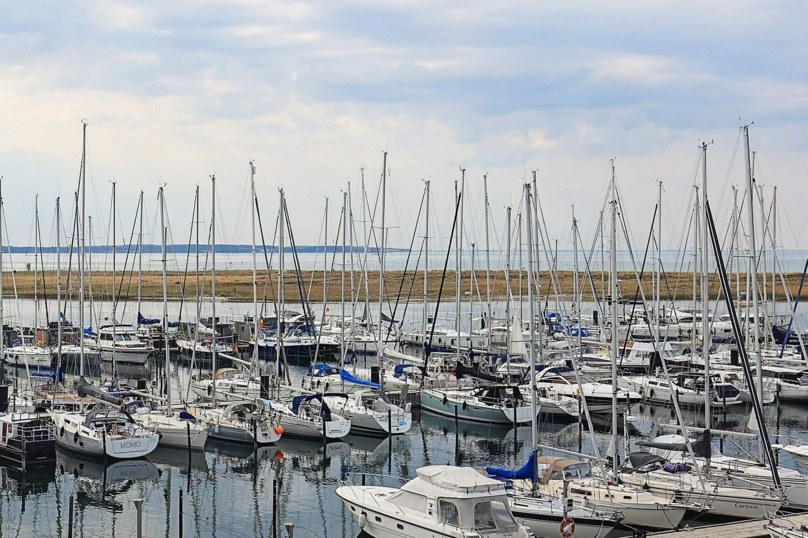Appartement avec vue panoramique sur la marina