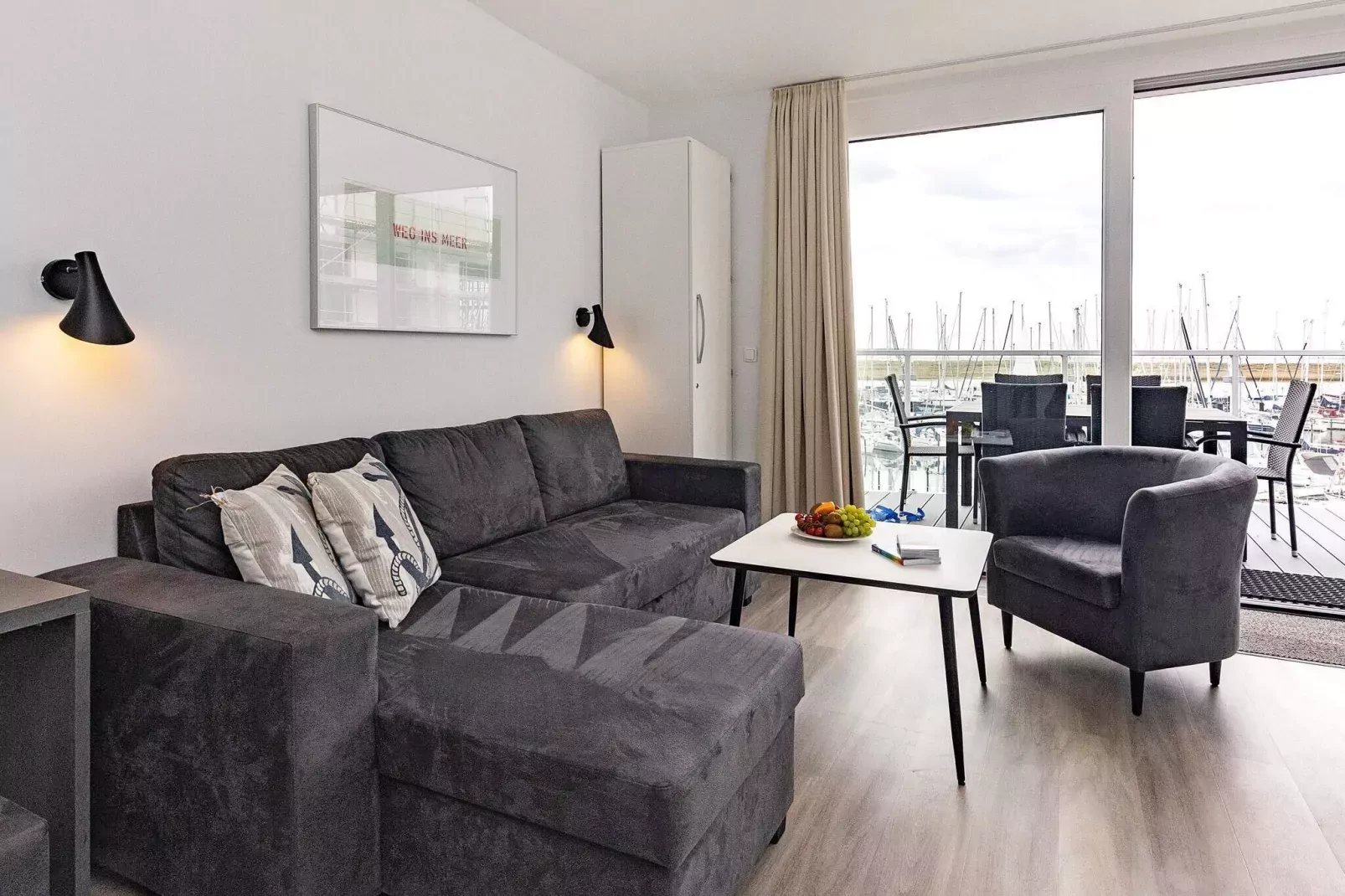 Appartement avec vue panoramique sur la marina-Intérieur