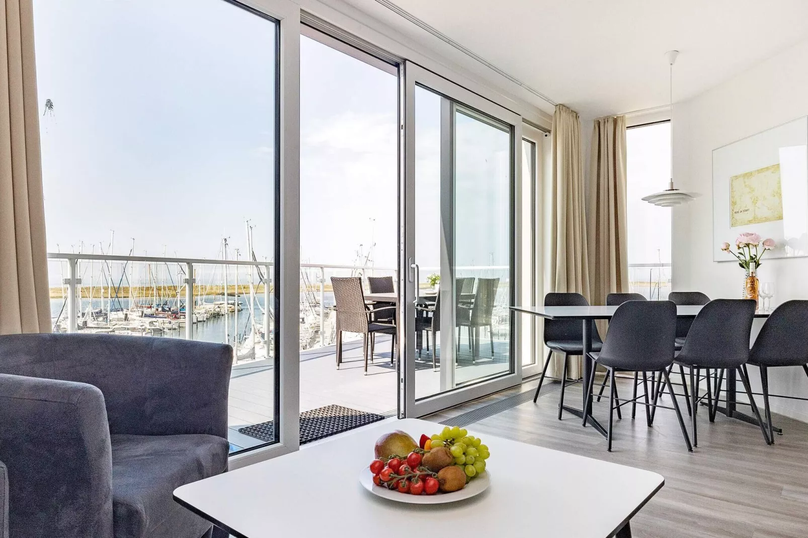 Appartement avec vue panoramique sur la marina-Intérieur