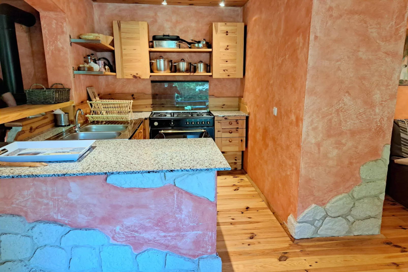 Holiday flats Forellenhof Dabo // Typ C 7 Pers 110 qm-Kitchen