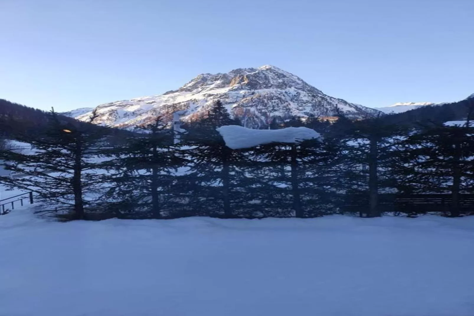 Resort les Portes du Mont Blanc 5-Gebiet Winter 5 km