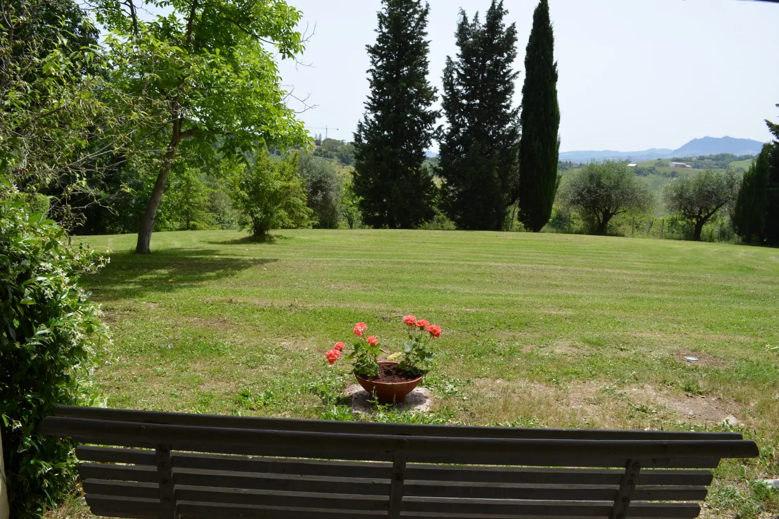 Villa degli Ulivi-Jardins en été