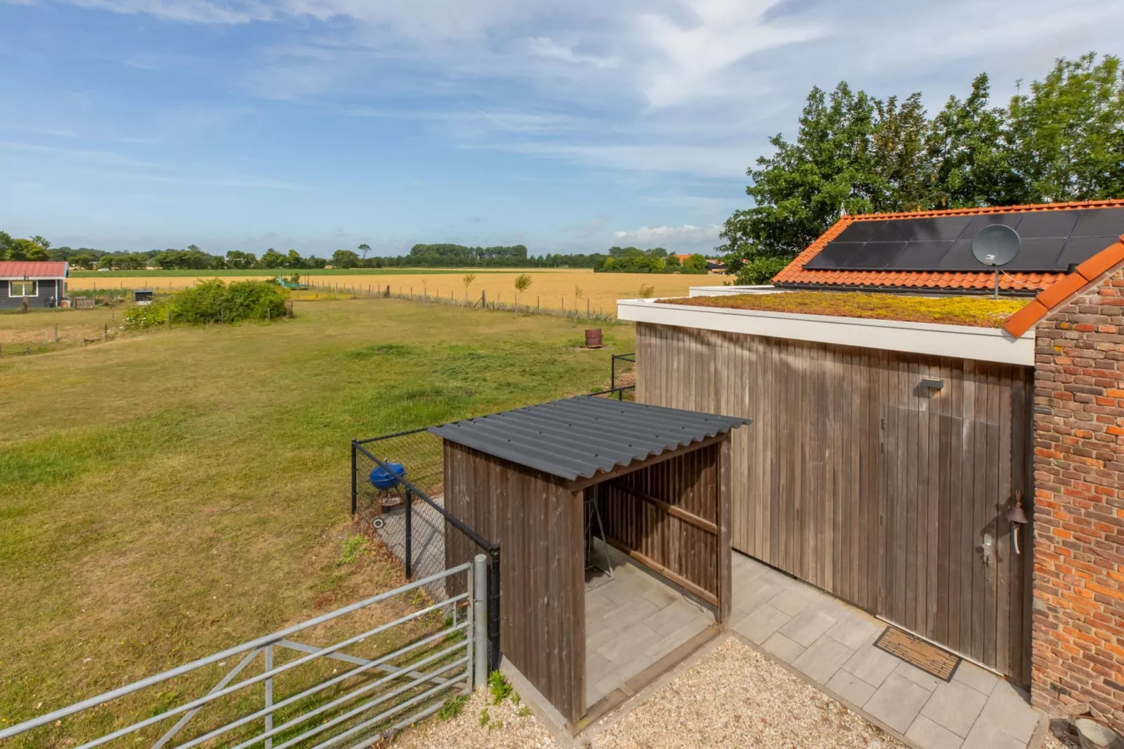 Vakantiehuis Groeneweg 3 'Jikkemien-Gärten Sommer